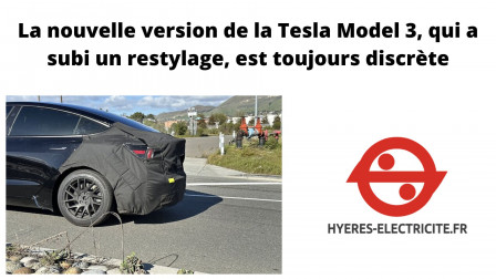 Tesla dévoile le Model 3 Project Highland, une berline électrique